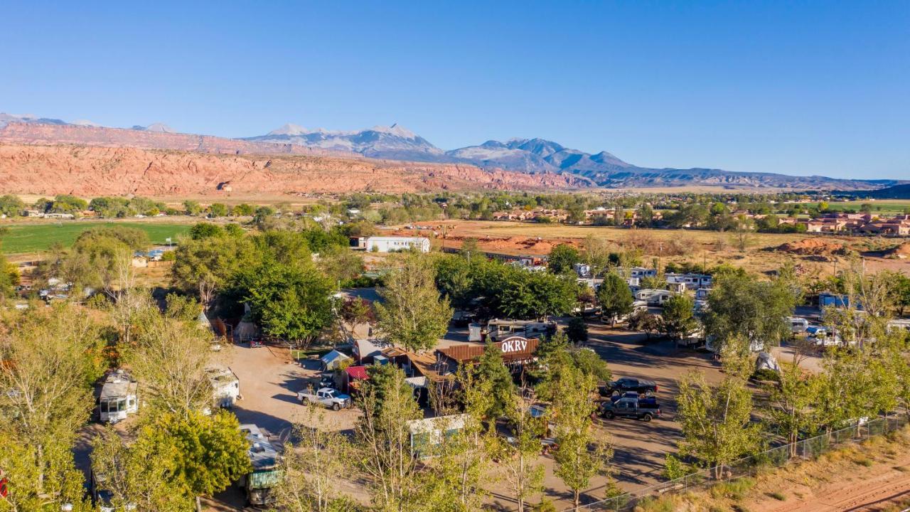 Funstays Glamping Setup Tent In Rv Park #4 Ok-T4 Moab Exterior photo